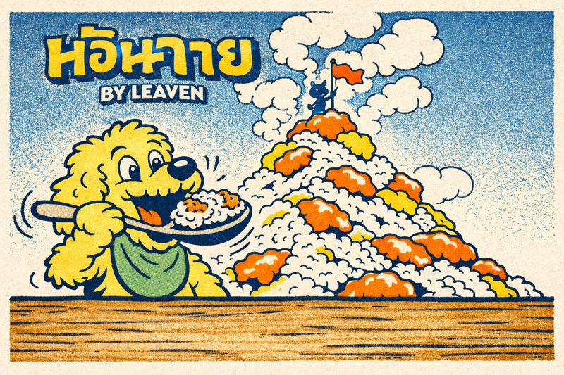 曼谷 Here Hai 實地考察：米其林蟹肉炒飯的「去殼經濟學」｜LEAVEN 樂坊