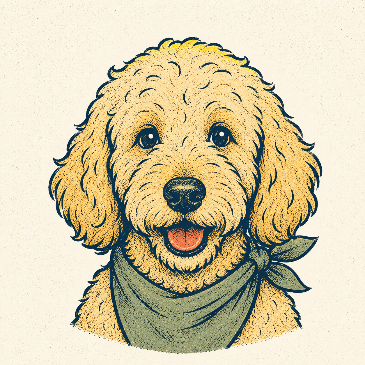 Kona the Goldendoodle, Leaven mascot