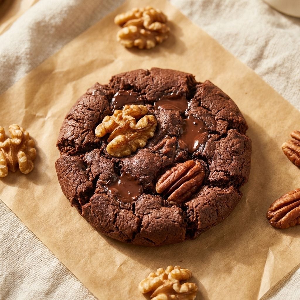 chocolate-nut-cookie
