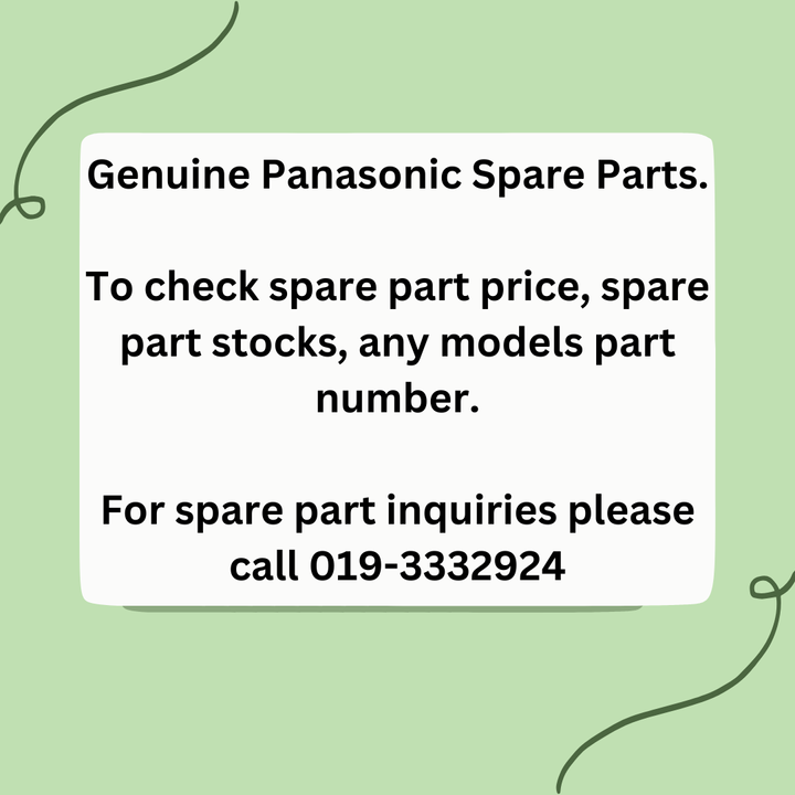 panasonic spare part genuine 