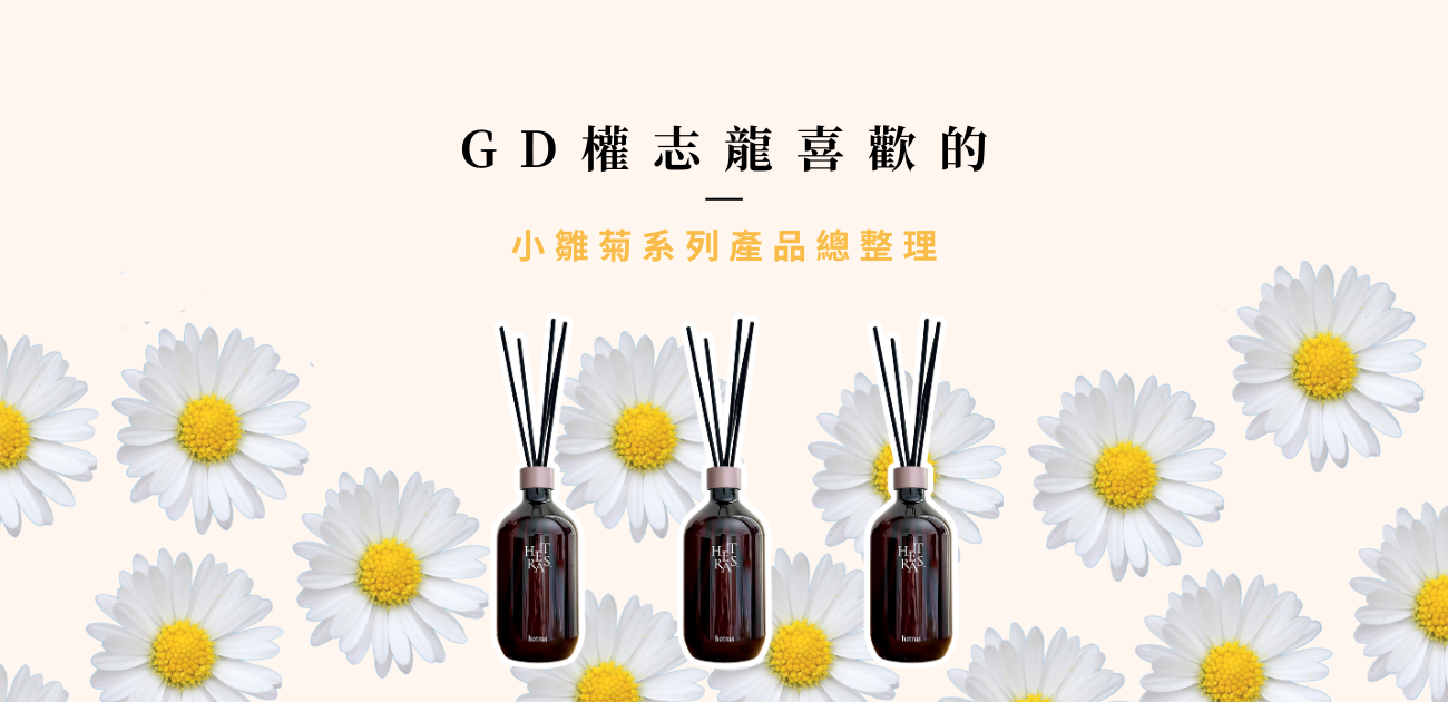 GD 權志龍喜歡的小雛菊系列產品總整理【2025】