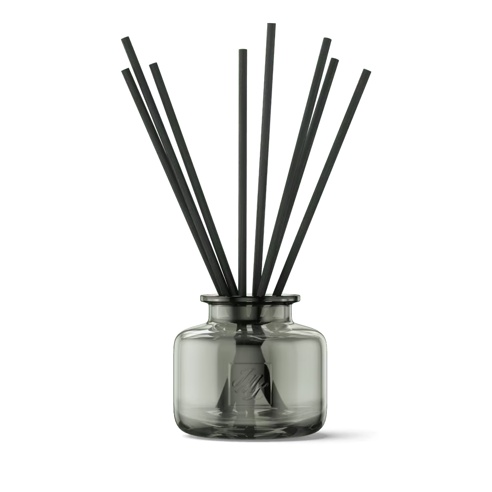 鼠尾草與海鹽擴香琉彩工藝擴香玻璃瓶組 - 沉翠綠