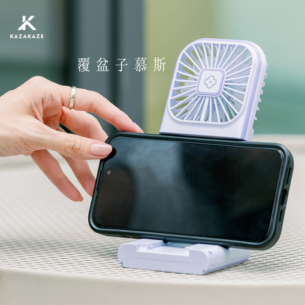 MASCLUB掛頸風扇_S3_覆盆子慕斯