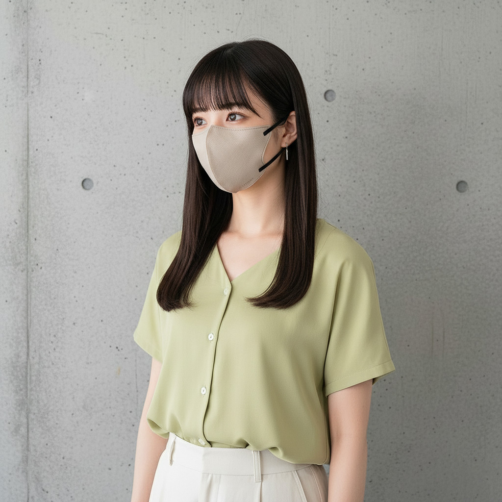 米白蕾絲x【繩】咖啡色