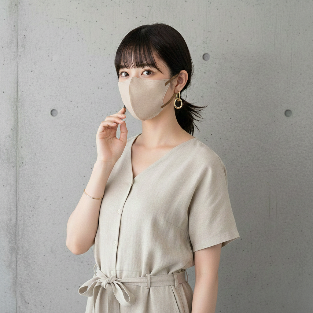 奶油白x【繩】巧克力 ocre 小顏 規格圖