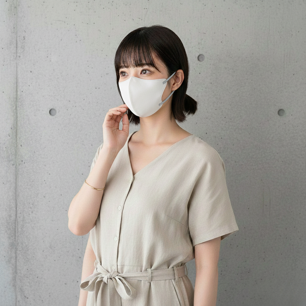 白色x【繩】灰色 whie 小顏 規格圖