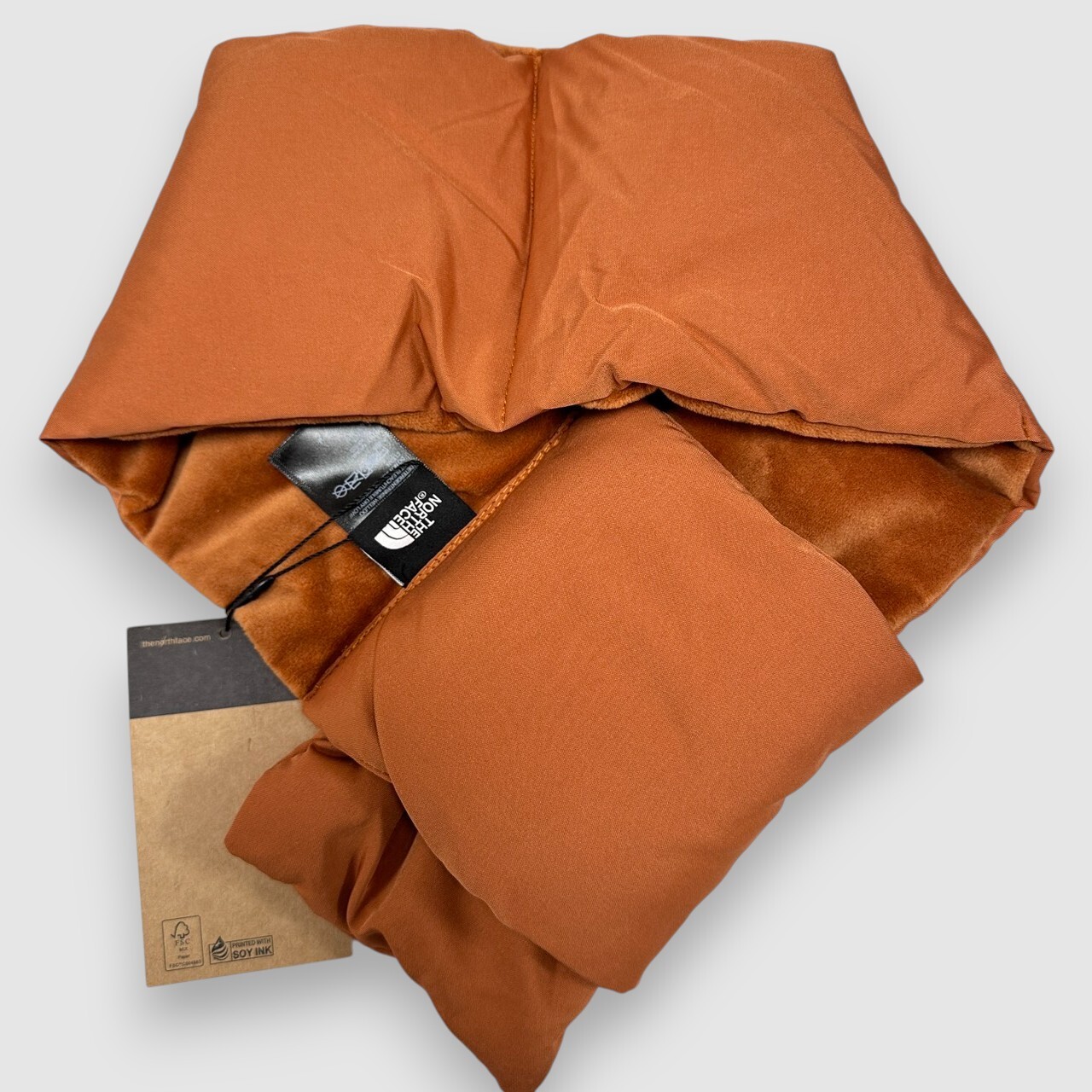 TNF Adult Fleece-Orange 2-Photoroom