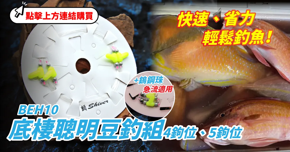 BEH10底棲性釣組30CM-4鉤5鉤-鉤組-2