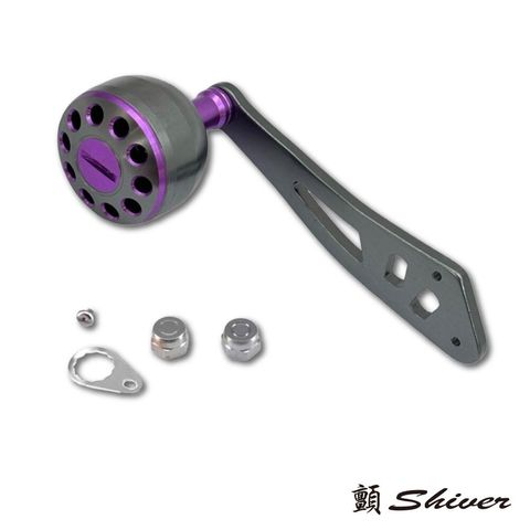 改裝握把+握丸金屬黑紫-首
