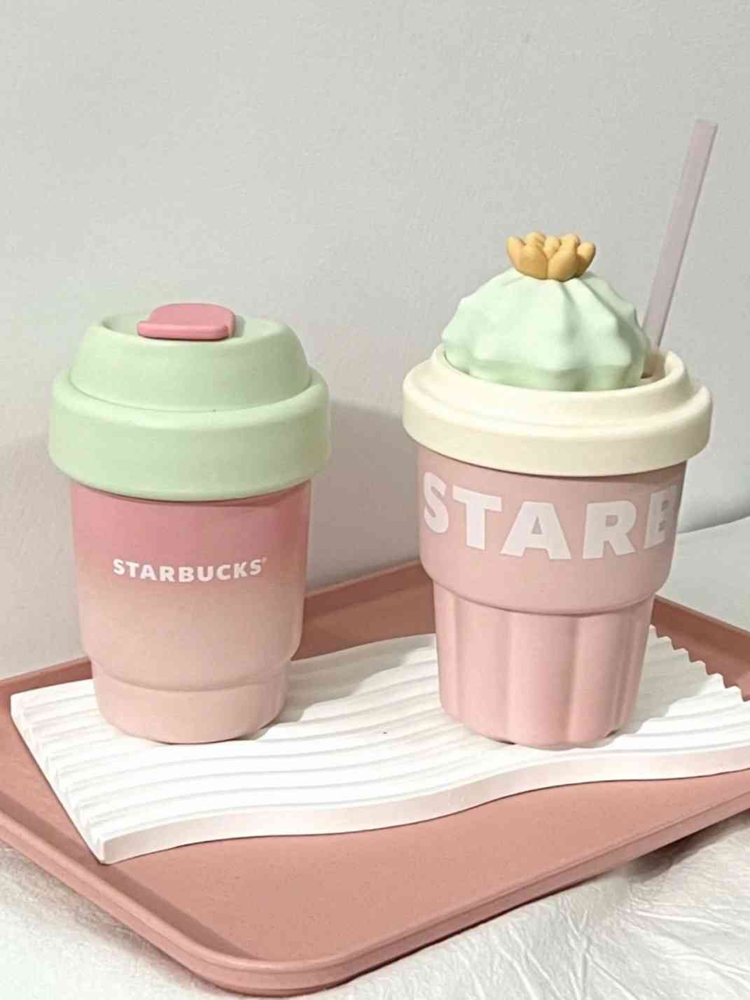 Starbucks星巴克 多肉系列杯子