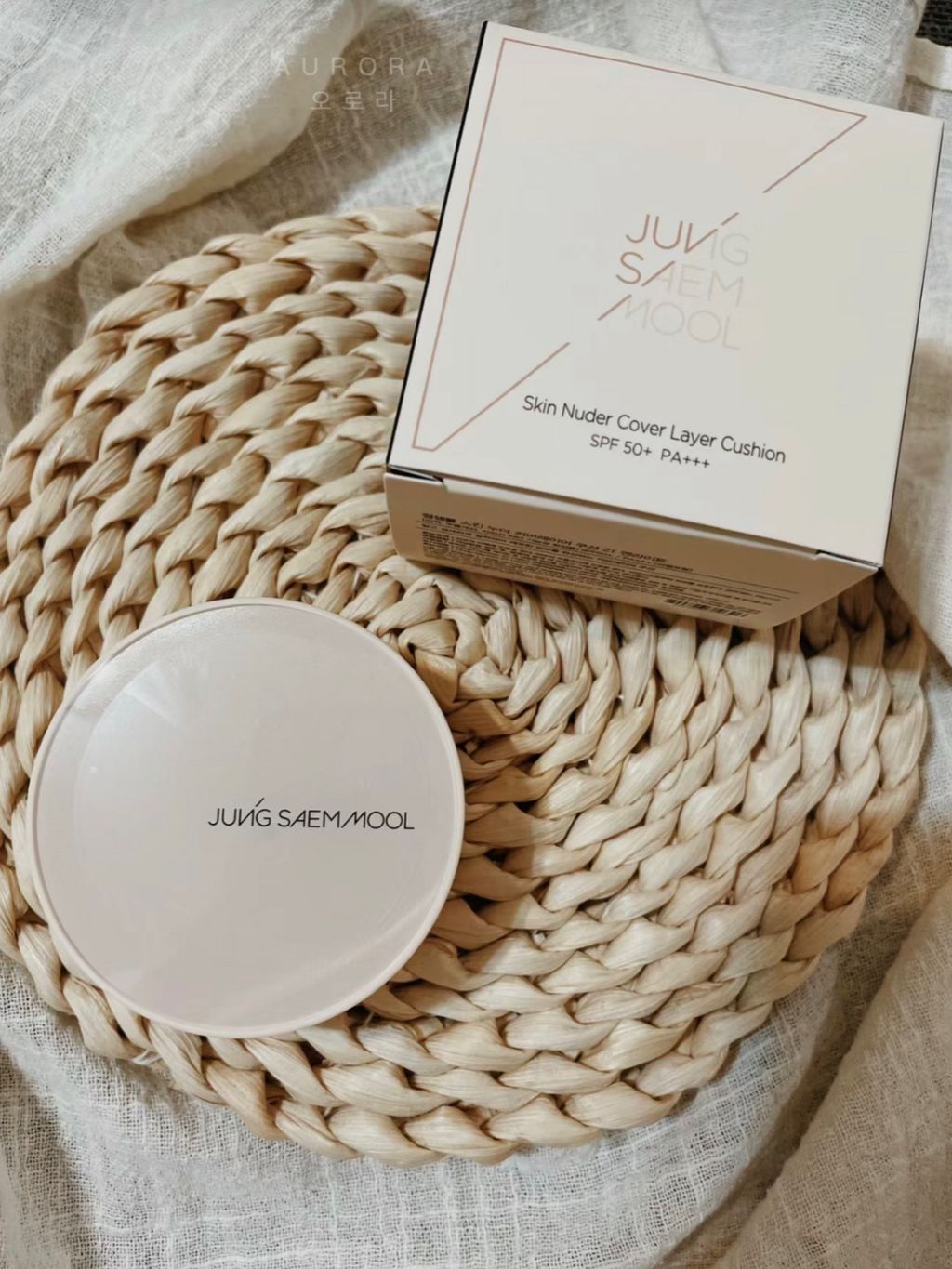 Jung Saem Mool 遮瑕柔雾气垫粉底