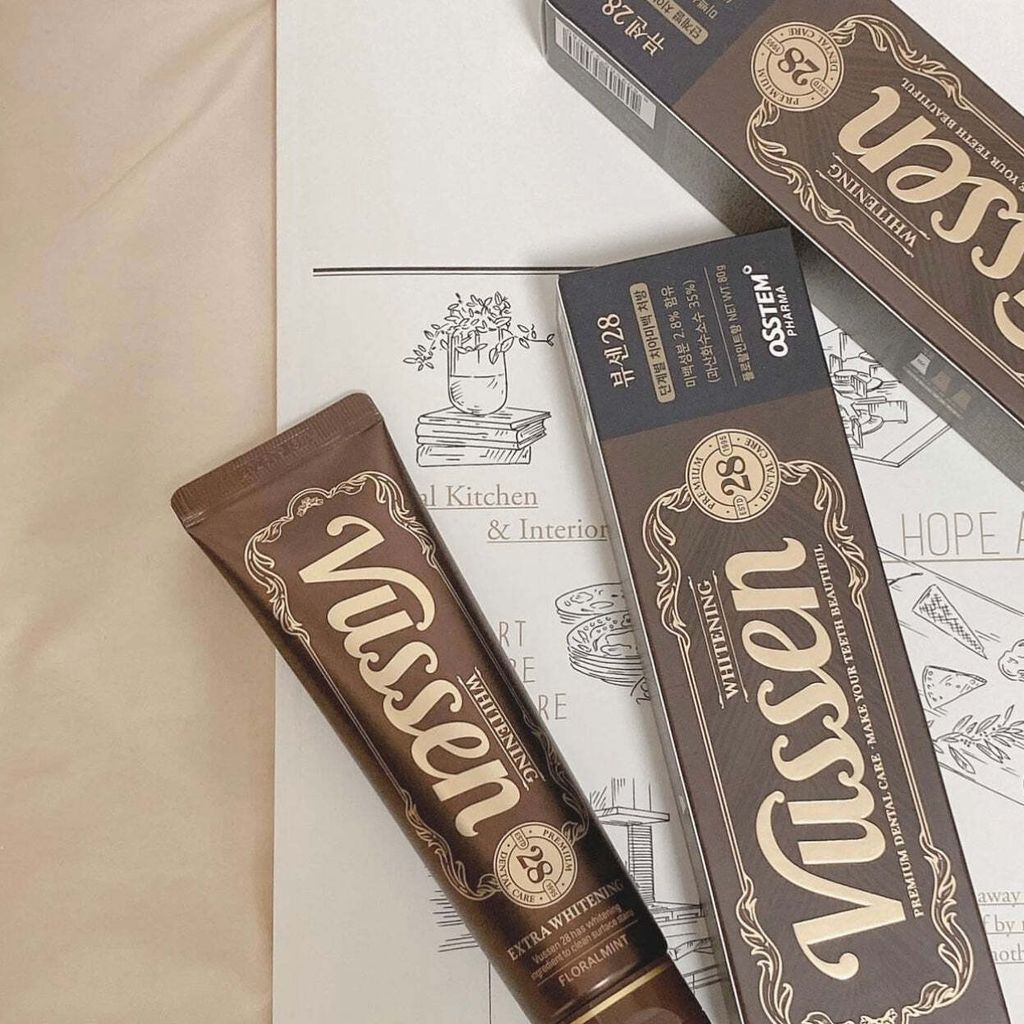 [韩国] Vussen美白牙膏