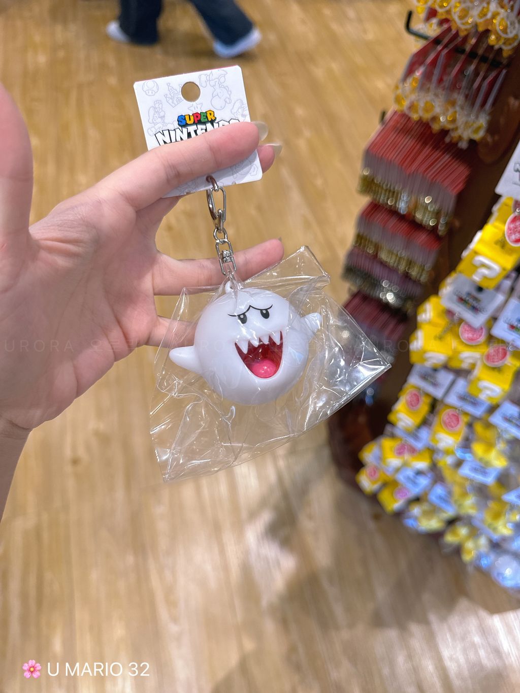 幽灵 LED 钥匙圈