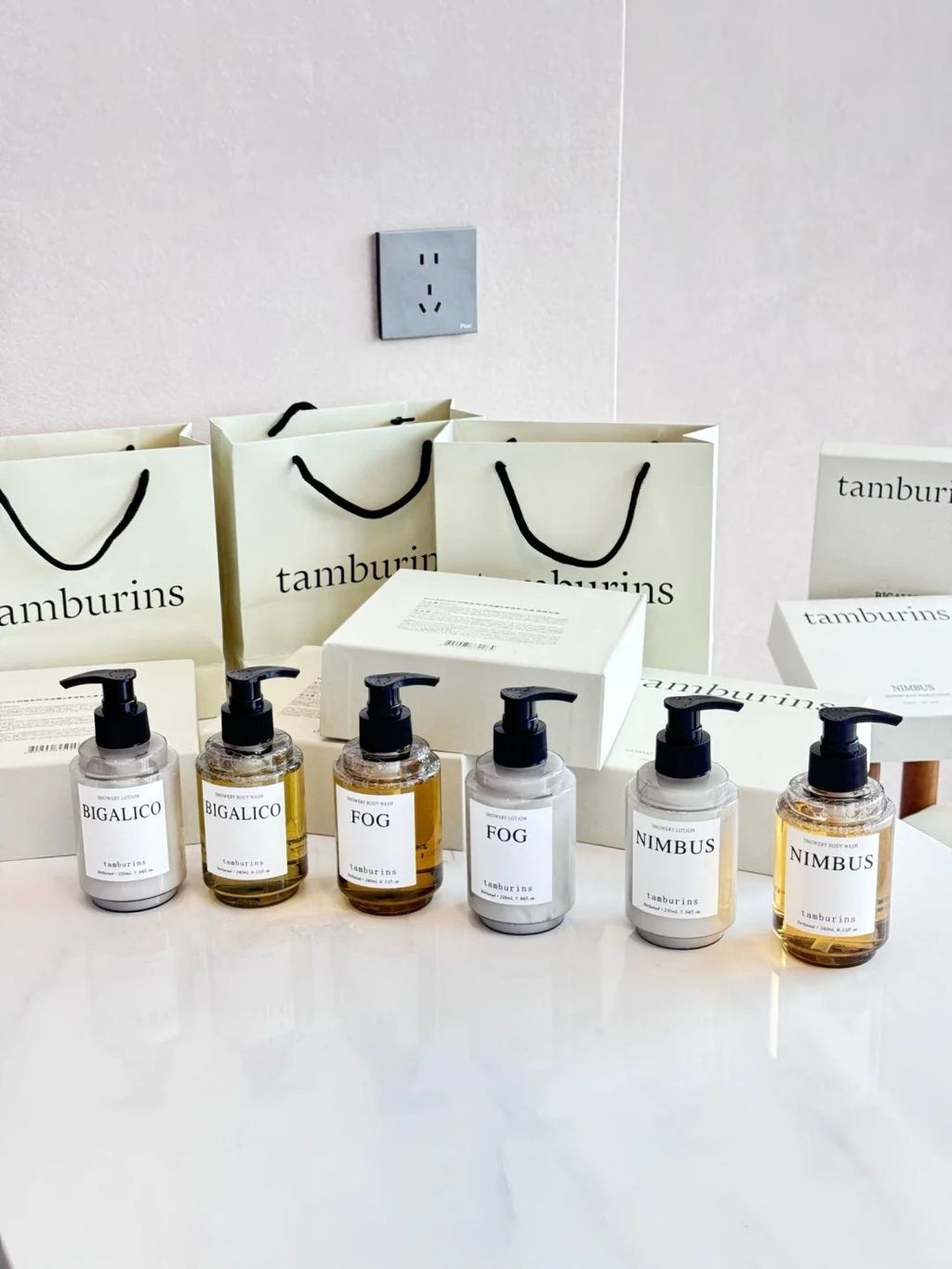 Tamburins 时雨身体护理套装