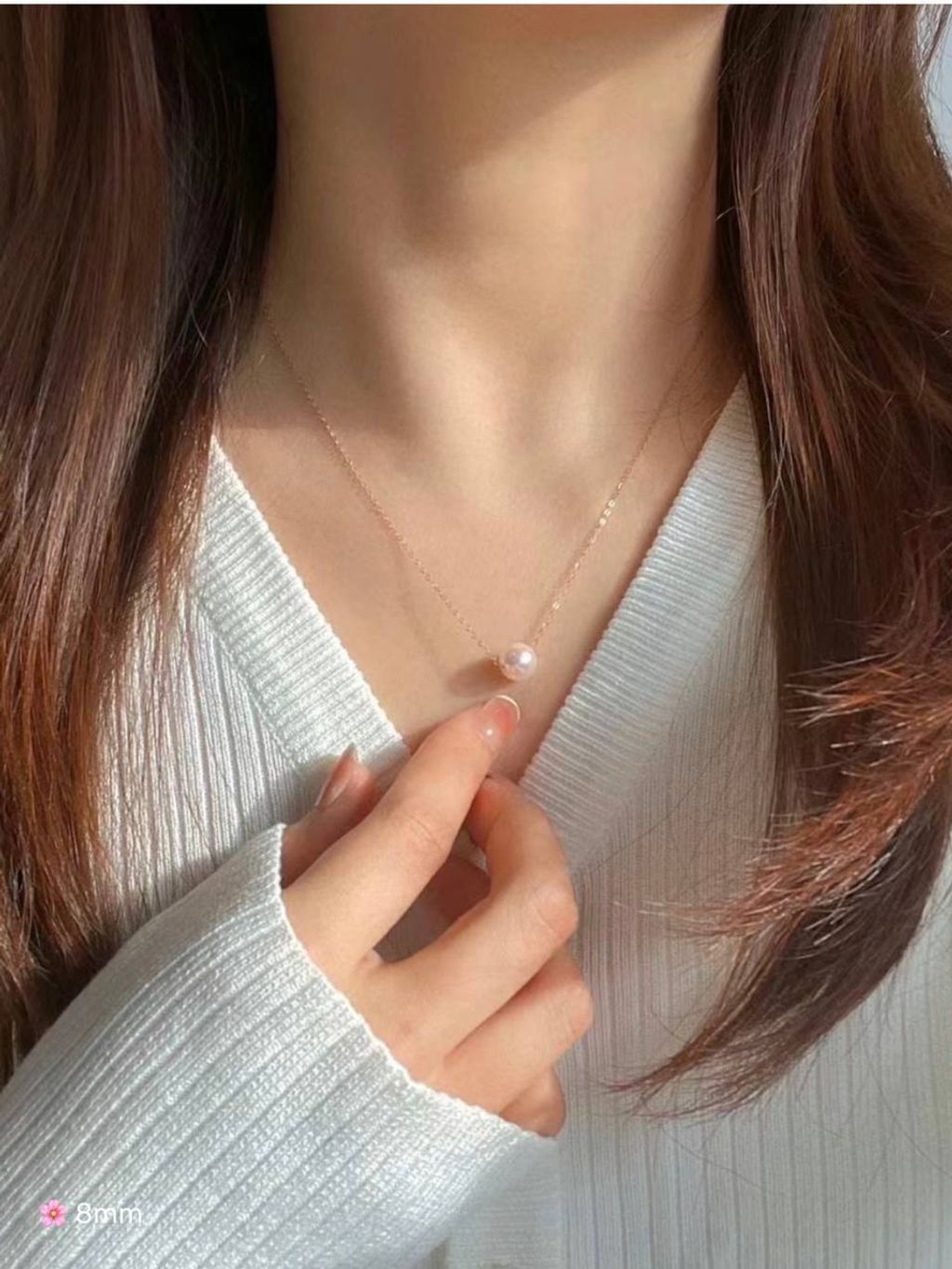 Haesool 珍珠项链单颗