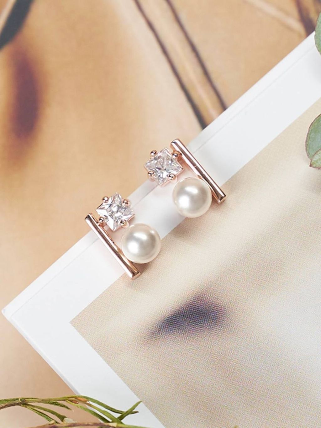 Haesool 珍珠耳环系列