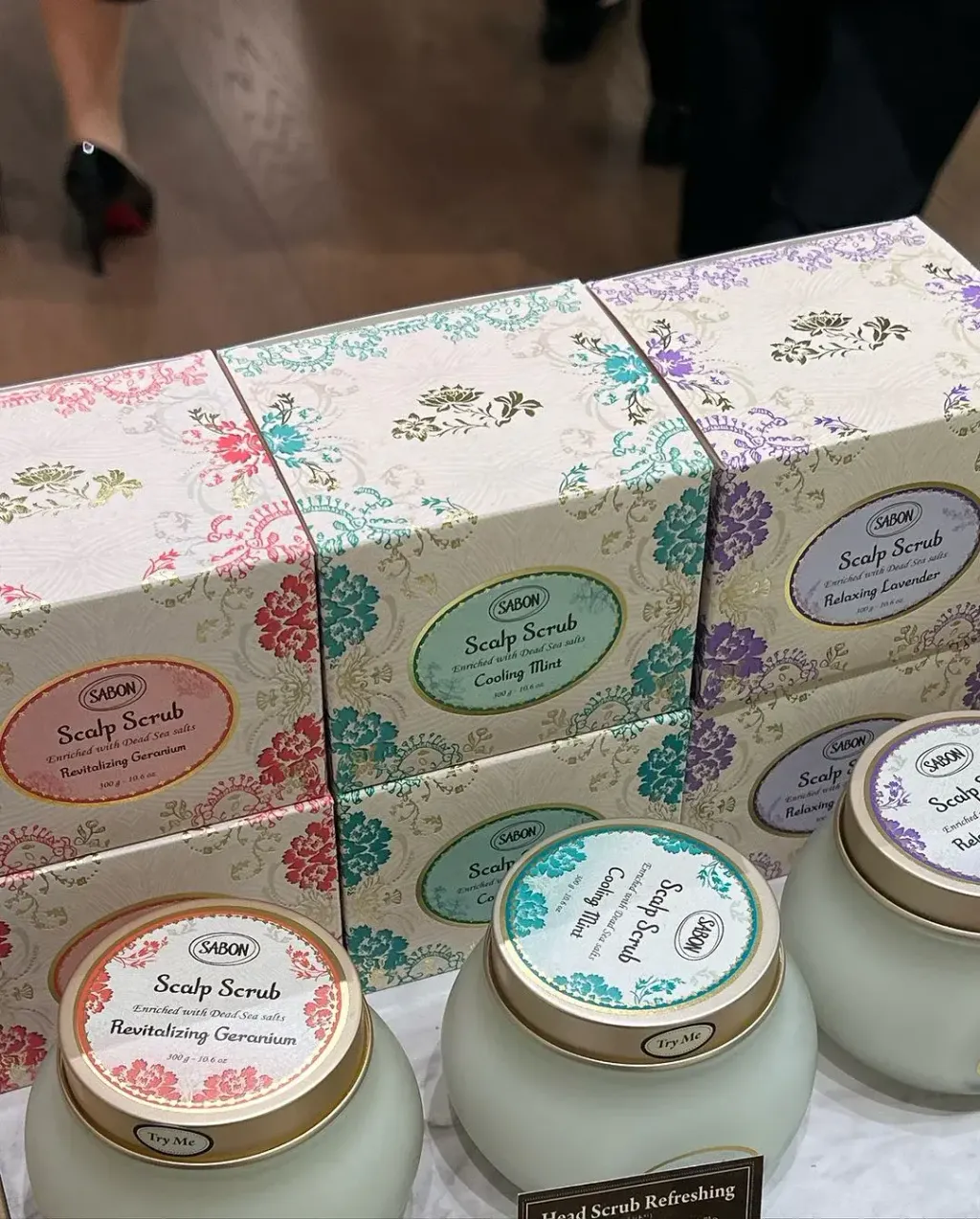 SABON头皮磨砂膏