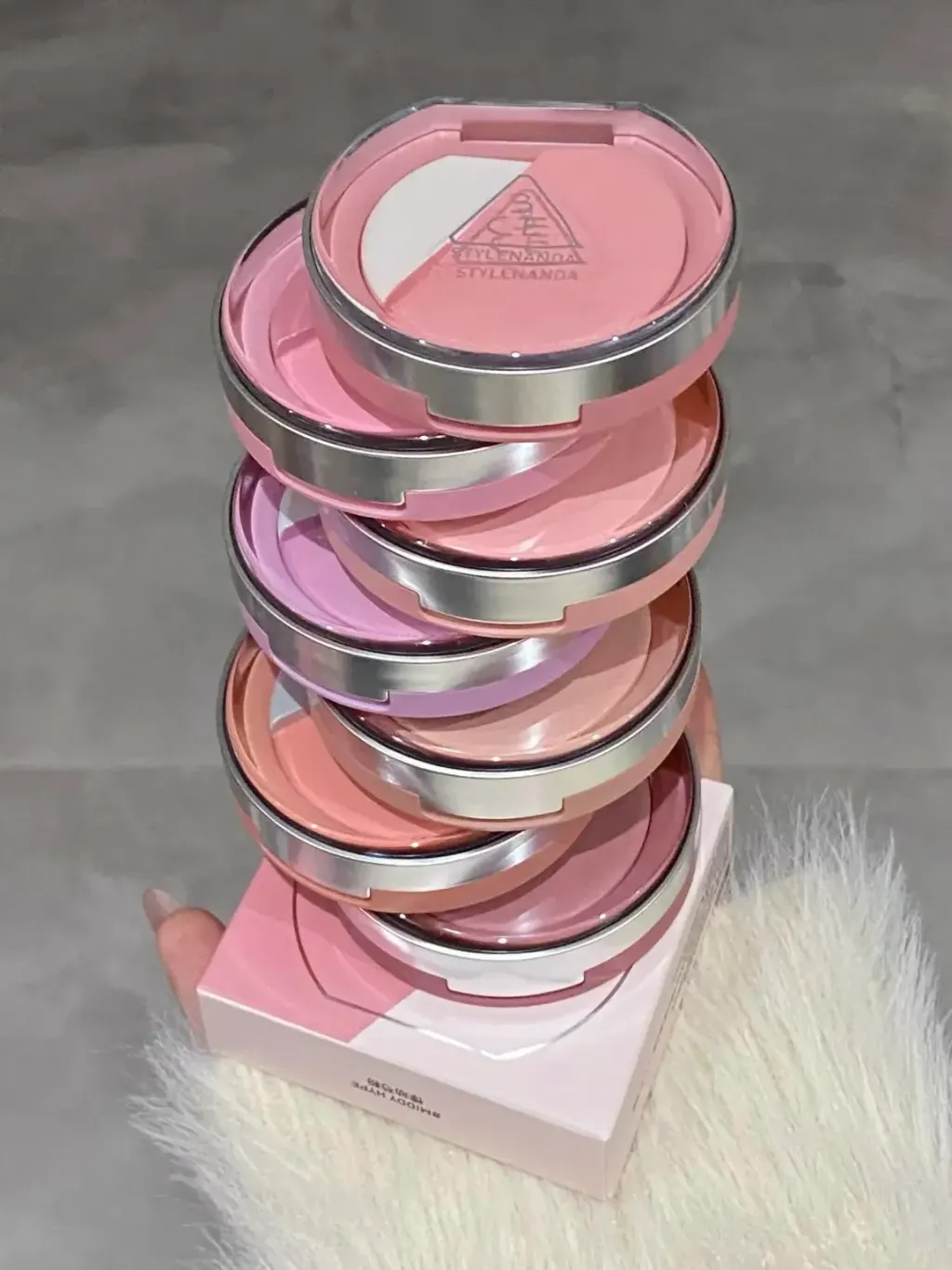 [韩国] 3CE Blushlighter 高光腮红盘