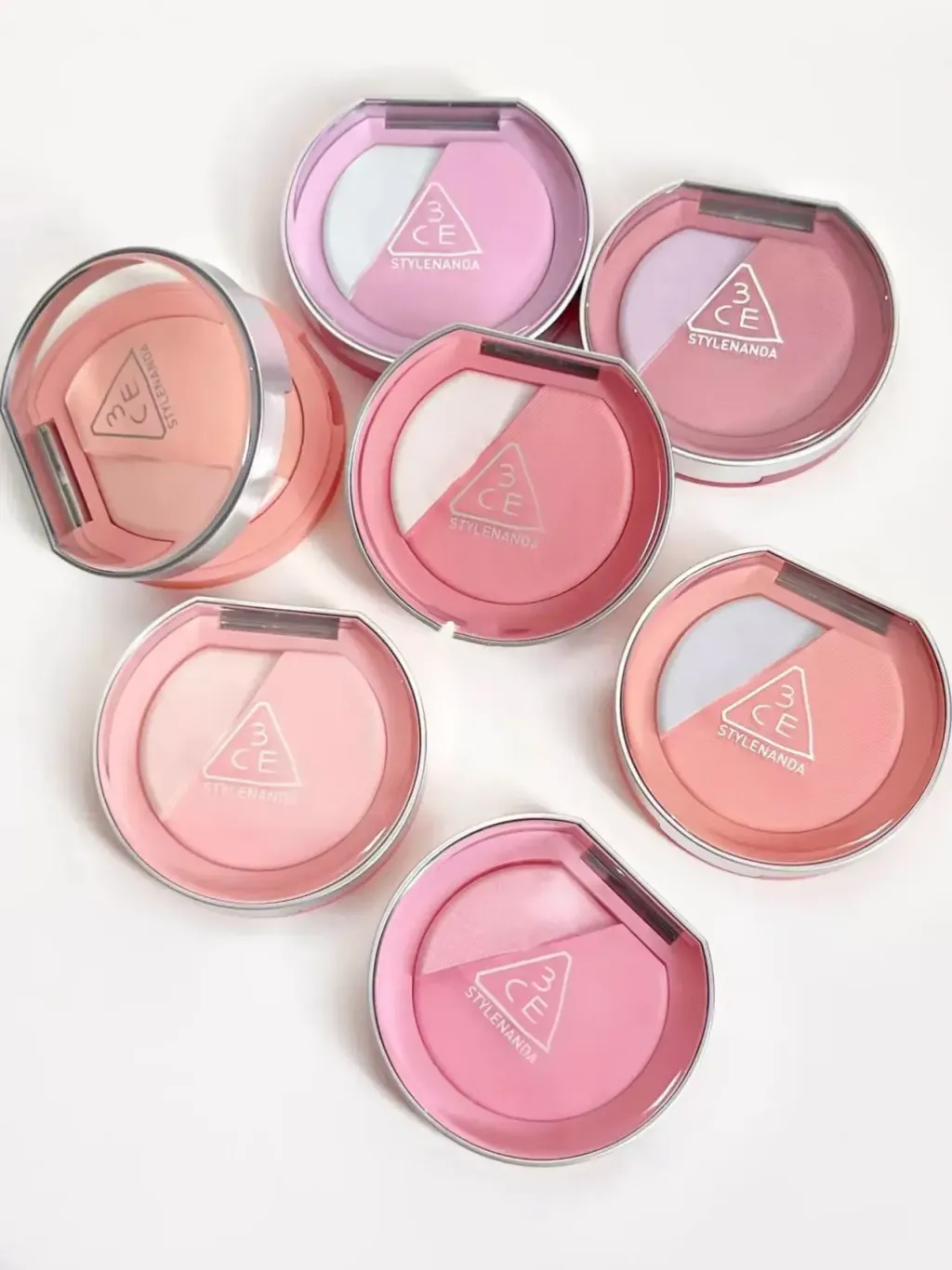 [韩国] 3CE Blushlighter 高光腮红盘