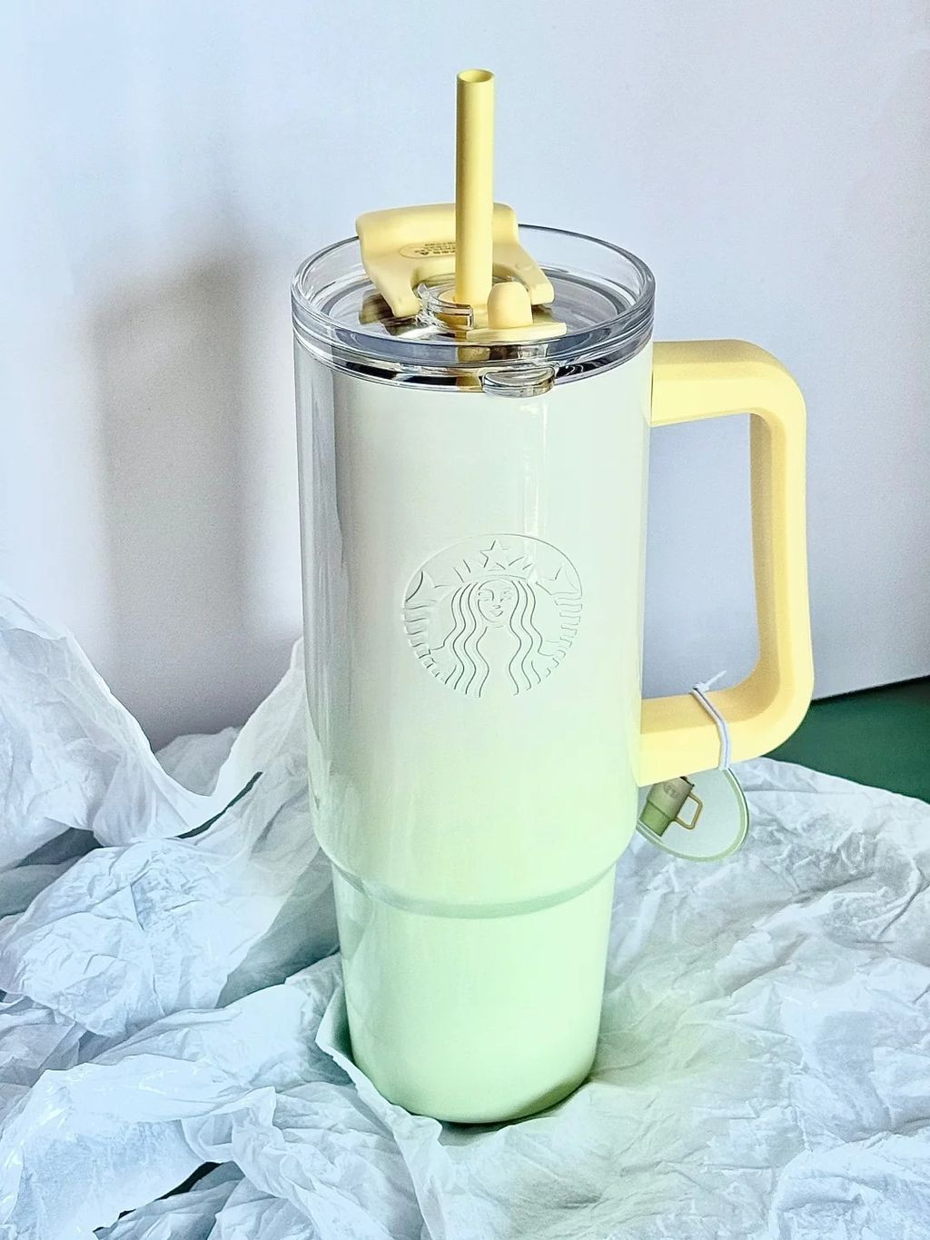 春日晴空系列不锈钢吸管杯 900ml-酷似Stanley