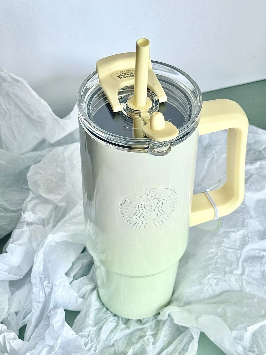 春日晴空系列不锈钢吸管杯 900ml-酷似Stanley