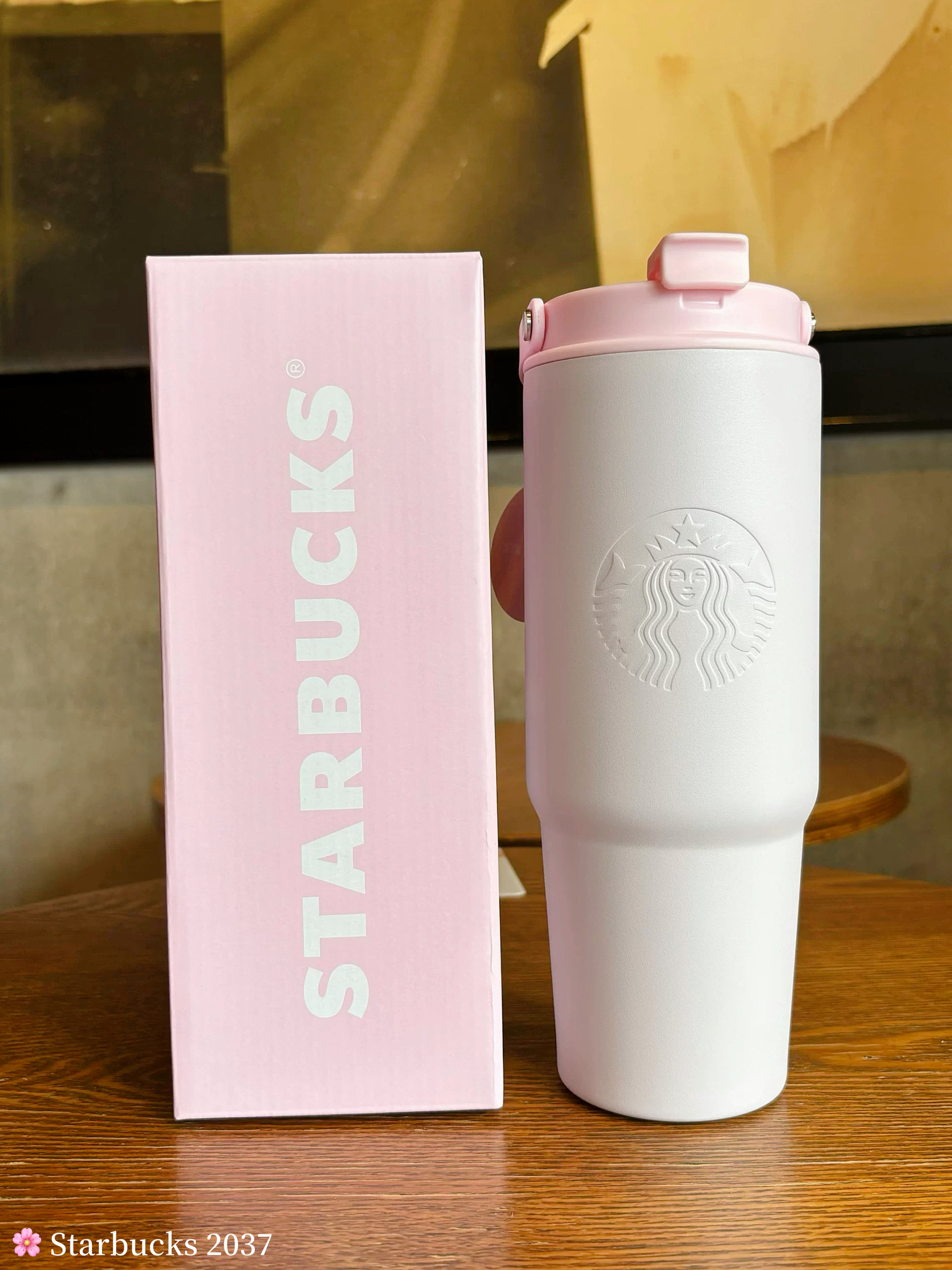 【S2037】双饮口不锈钢杯 800ml