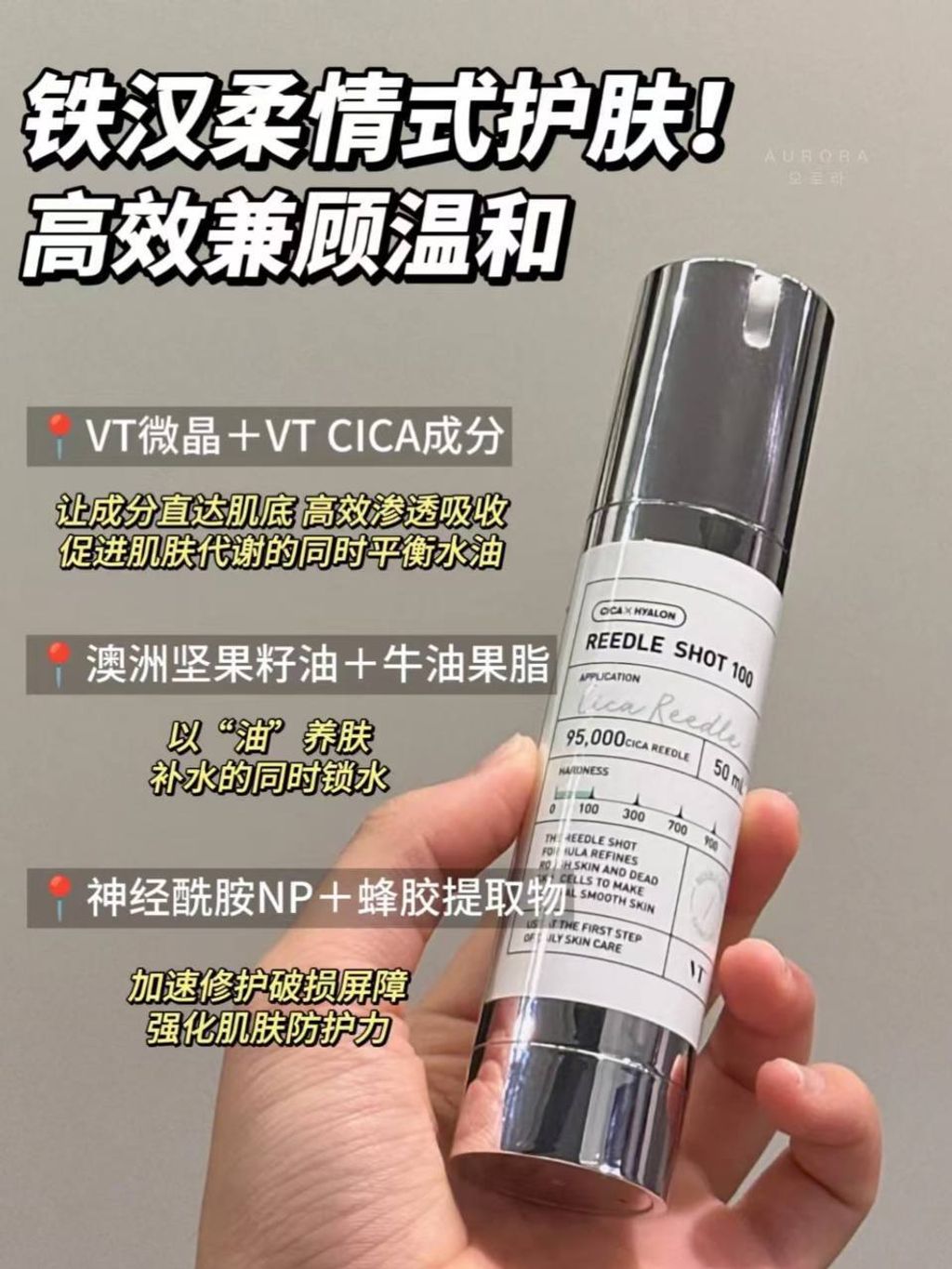 Cica x Hyalon VT 微针精华