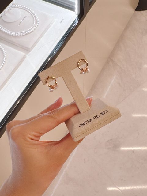 Haesool 珍珠耳环系列