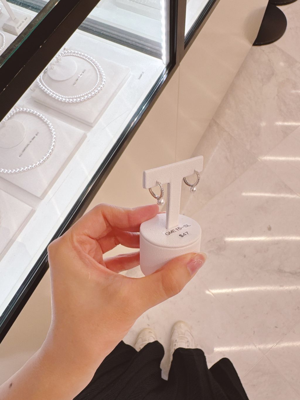 Haesool 珍珠耳环系列