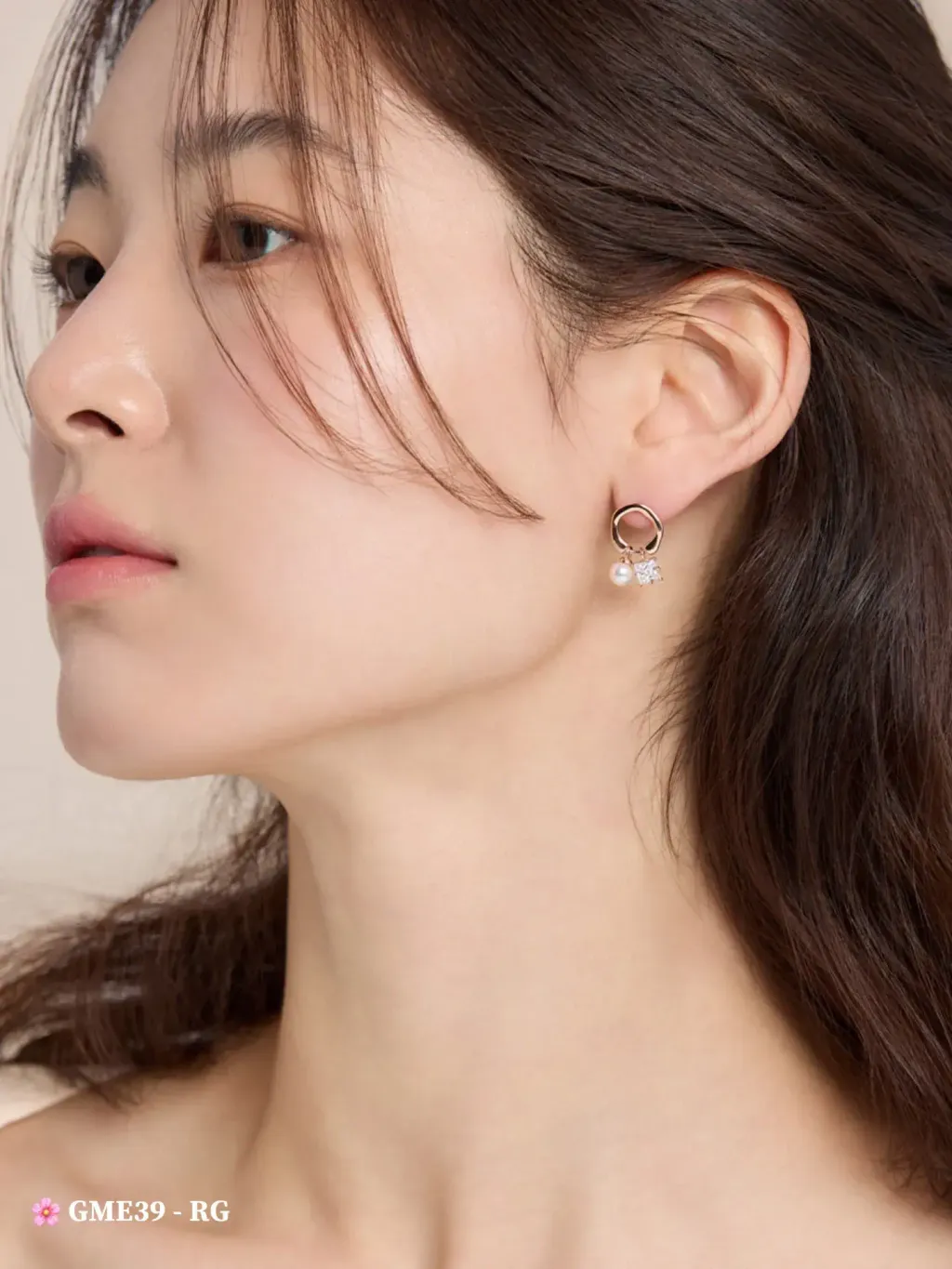 Haesool 珍珠耳环系列