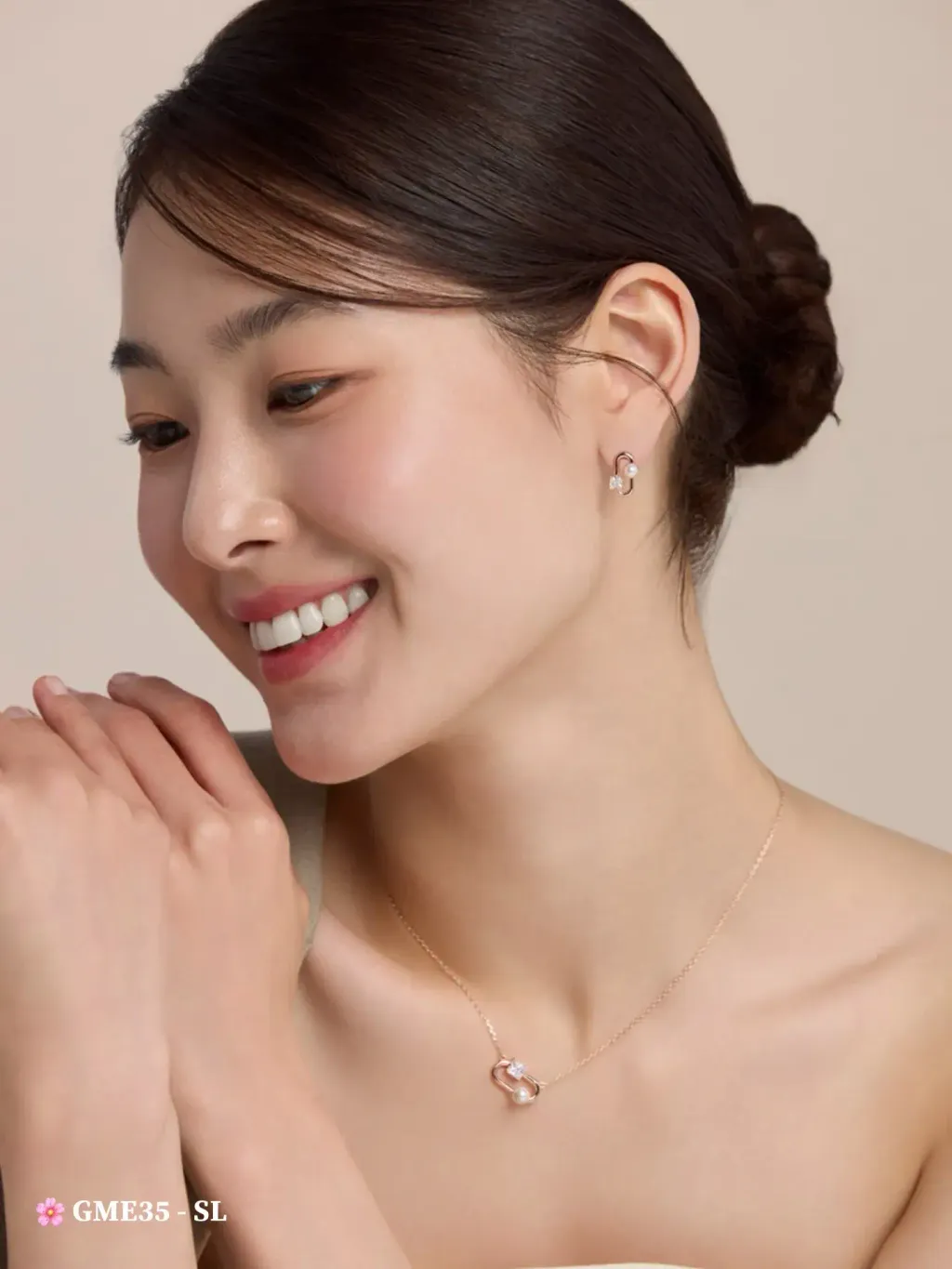 Haesool 珍珠耳环系列