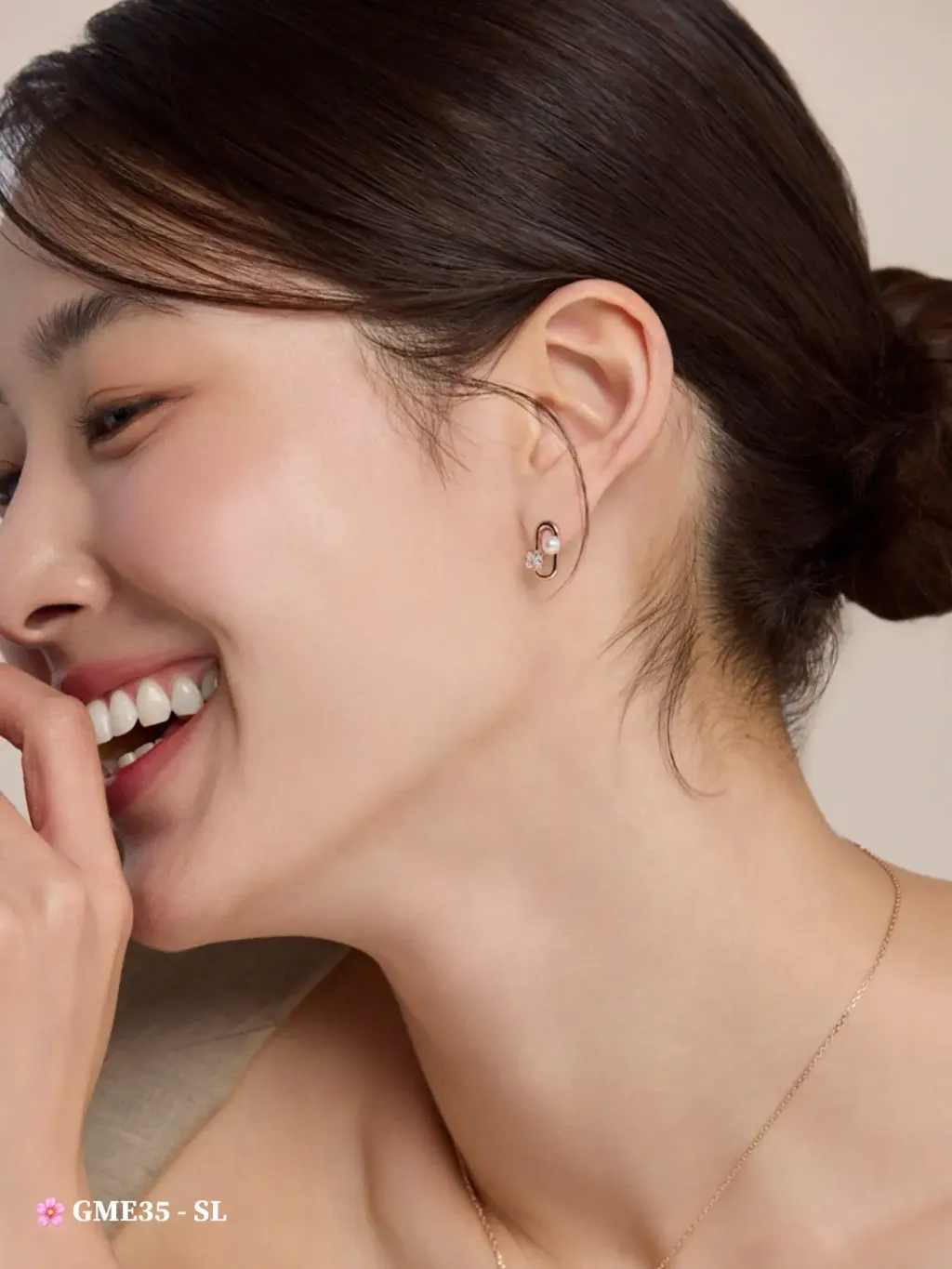 Haesool 珍珠耳环系列