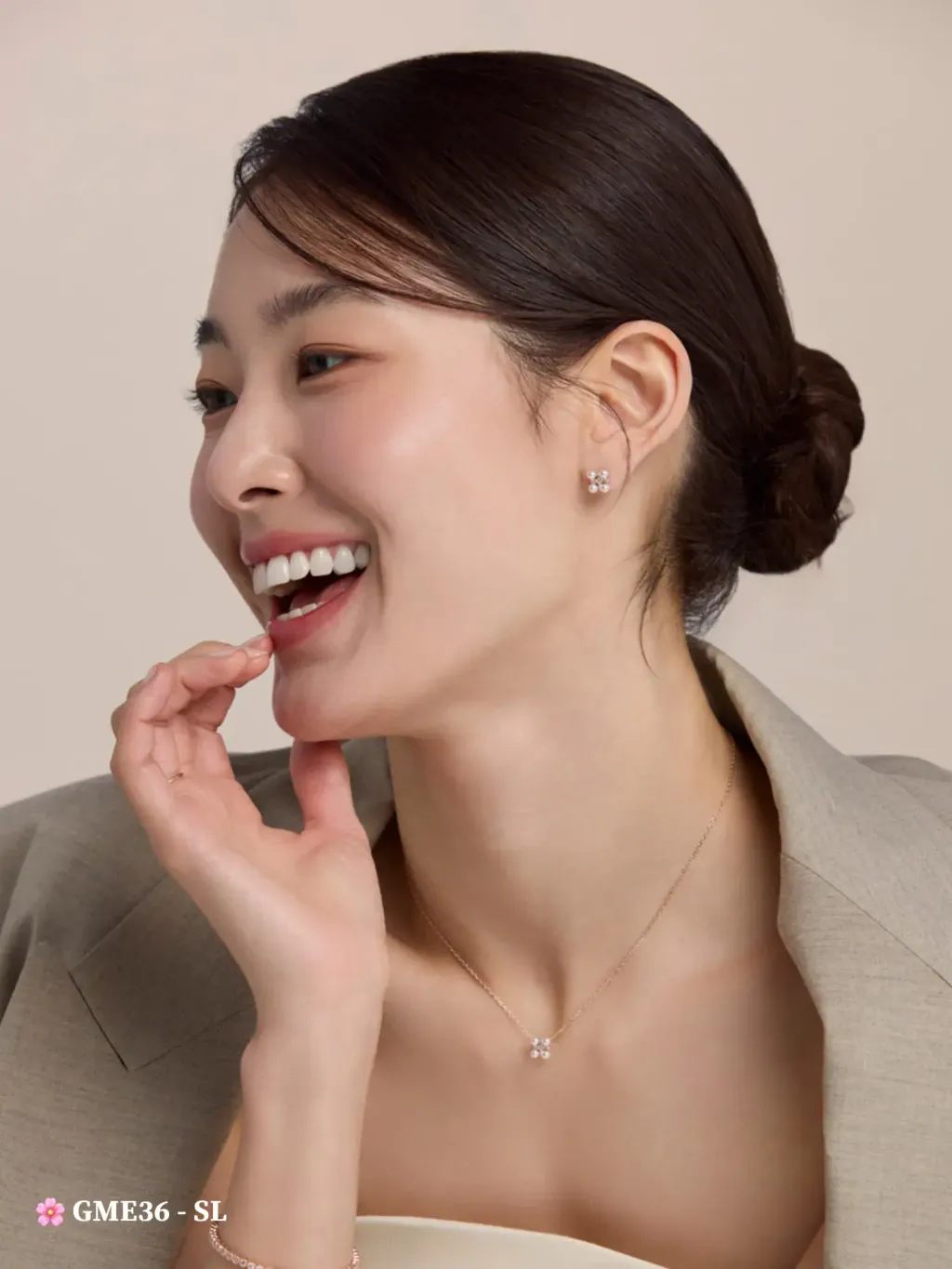 Haesool 珍珠耳环系列