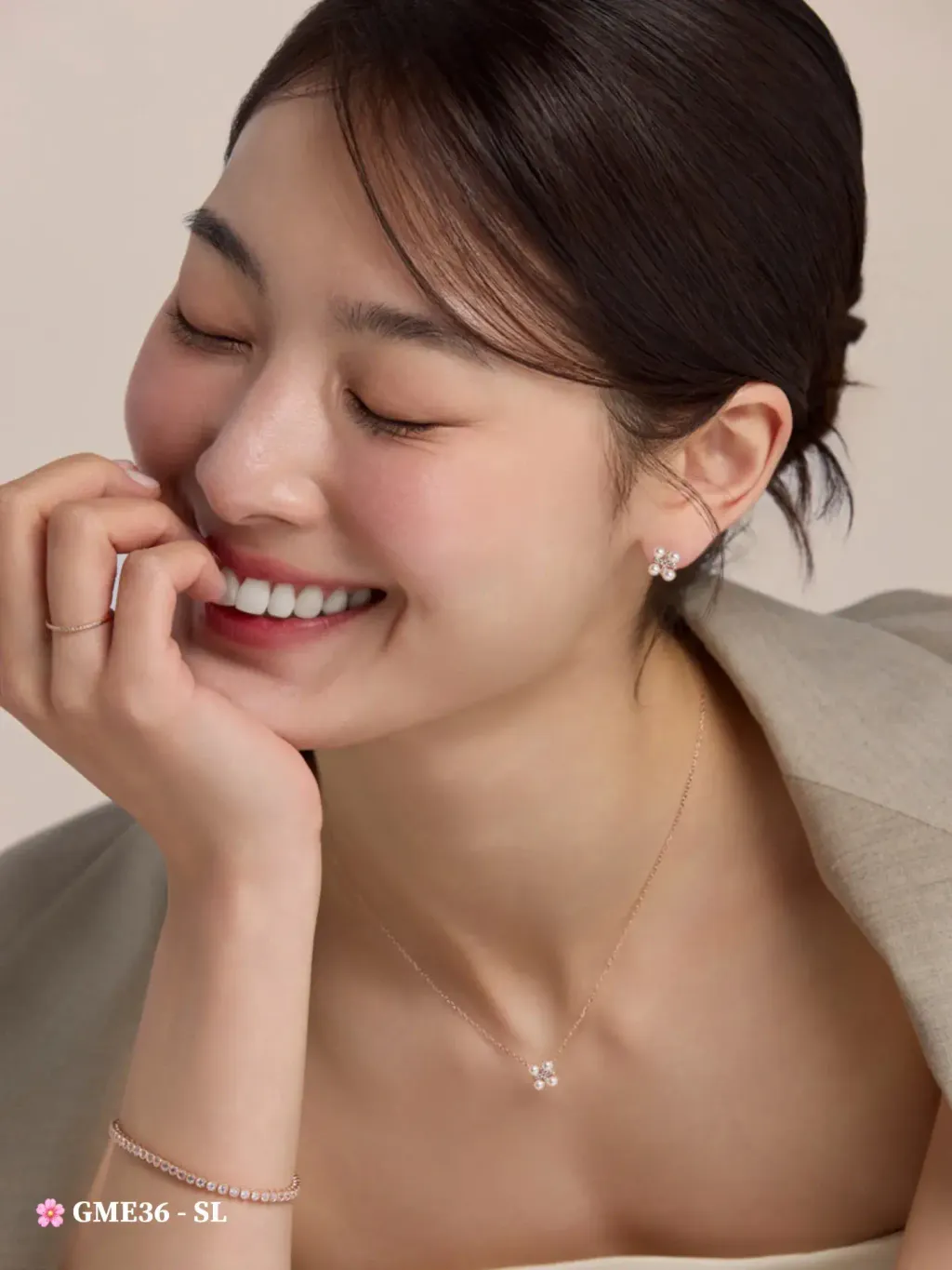 Haesool 珍珠耳环系列