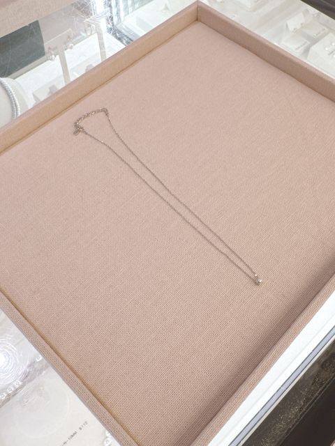 Haesool 4mm 单颗珍珠项链