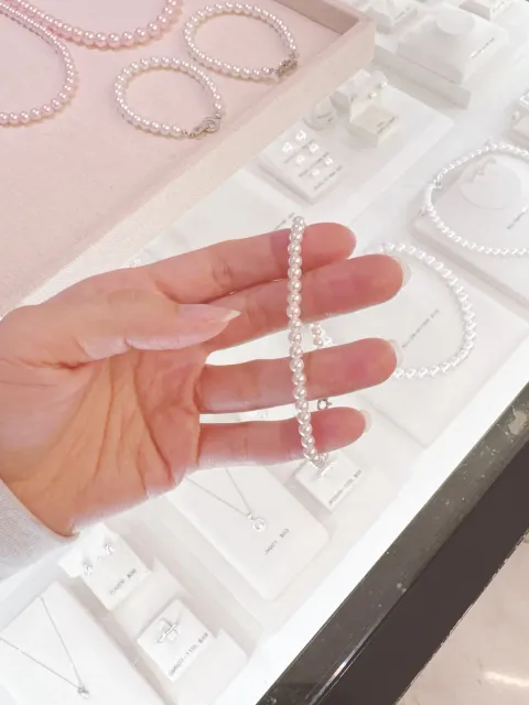 Haesool 4mm珍珠手链