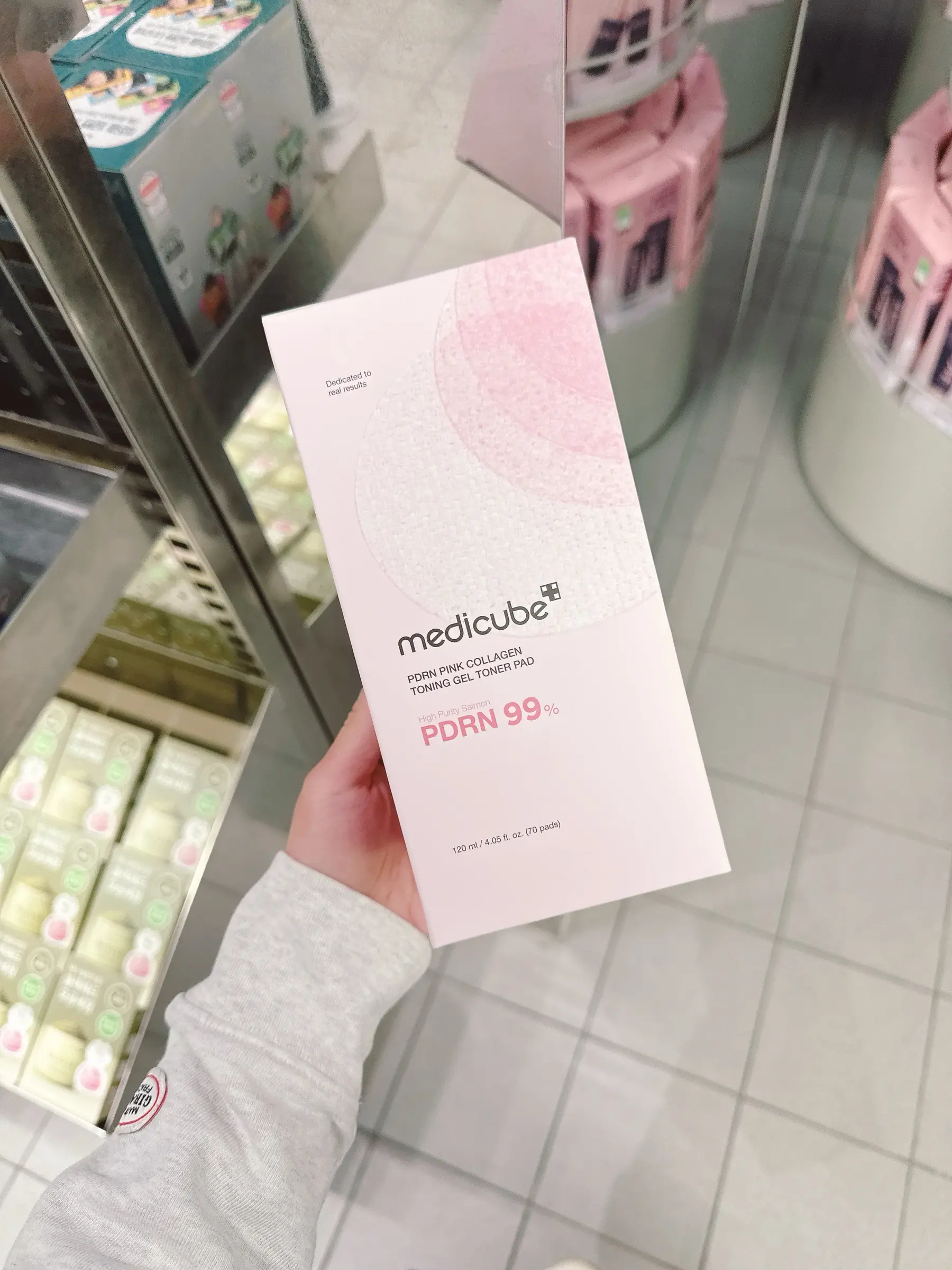 Medicube 粉红胶原蛋白凝胶棉片