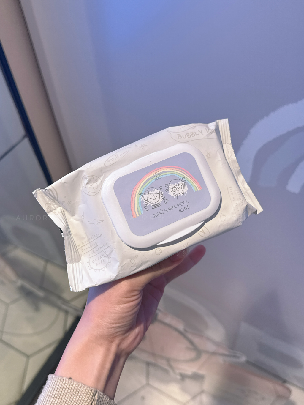 [韩国] Jung Saem Mool 儿童温和清洁湿纸巾