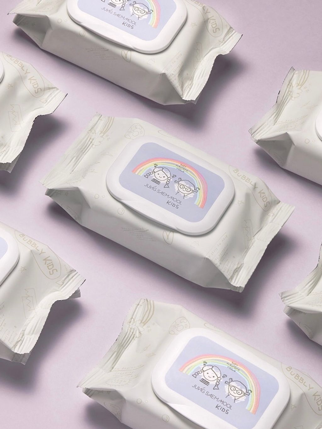 [韩国] Jung Saem Mool 儿童温和清洁湿纸巾