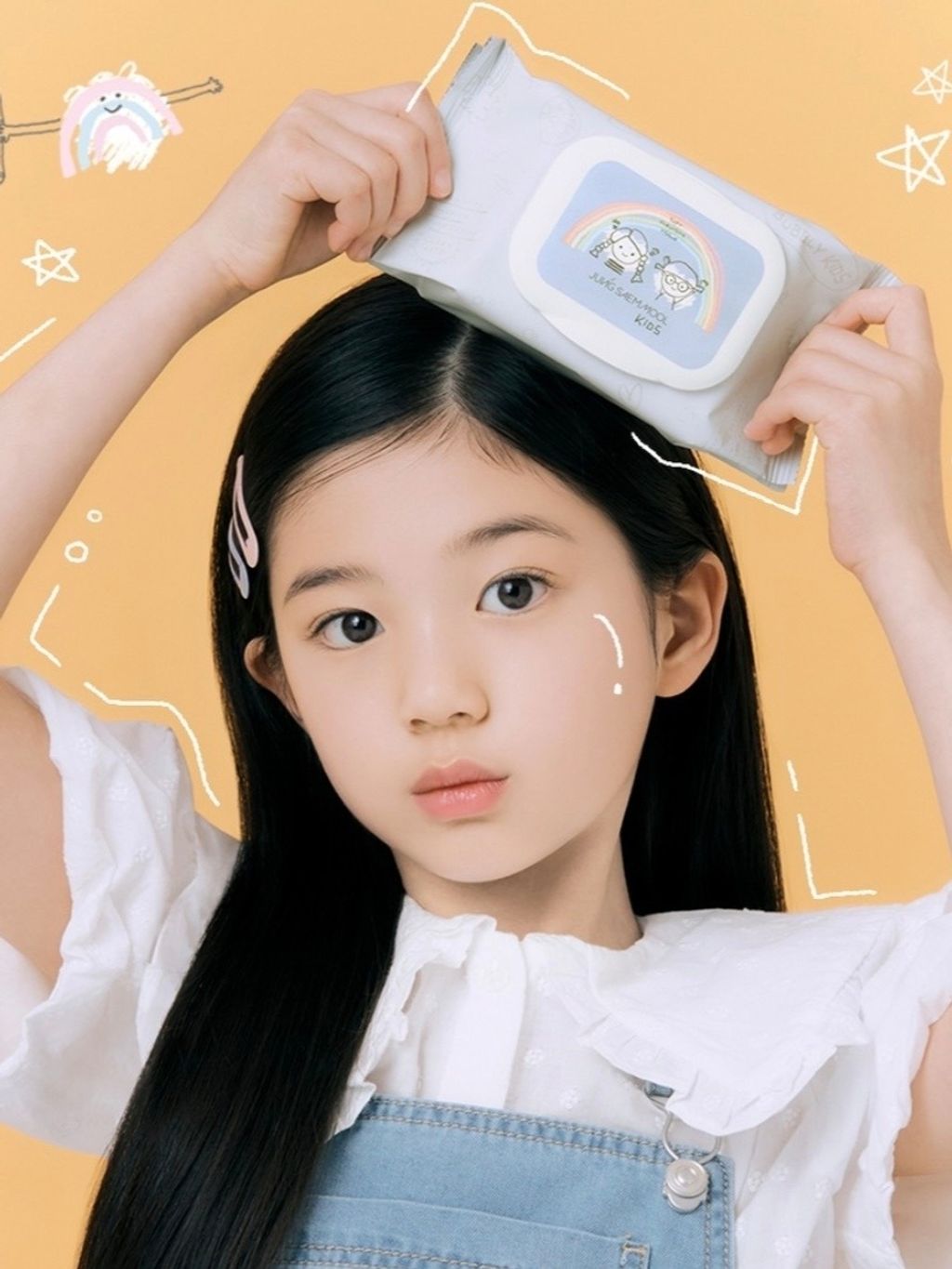 [韩国] Jung Saem Mool 儿童温和清洁湿纸巾