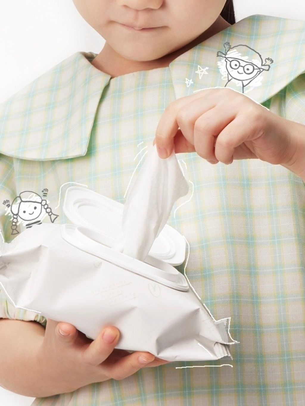 [韩国] Jung Saem Mool 儿童温和清洁湿纸巾