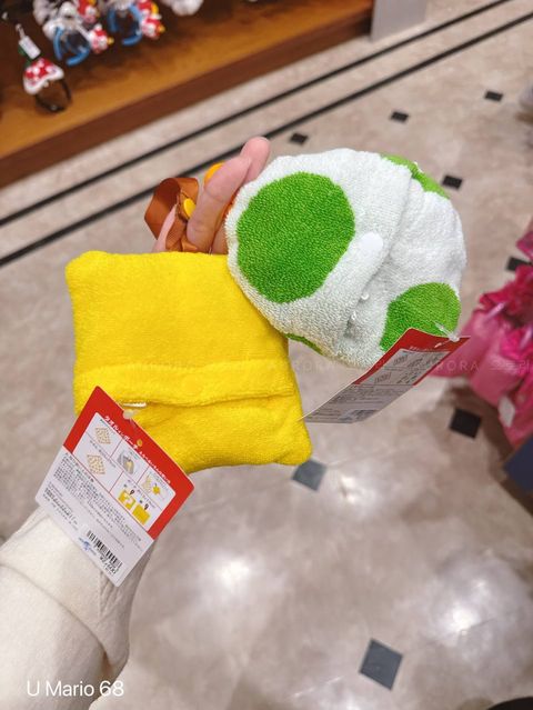 [日本] USJ Mario 68 | 手帕收纳可挂件