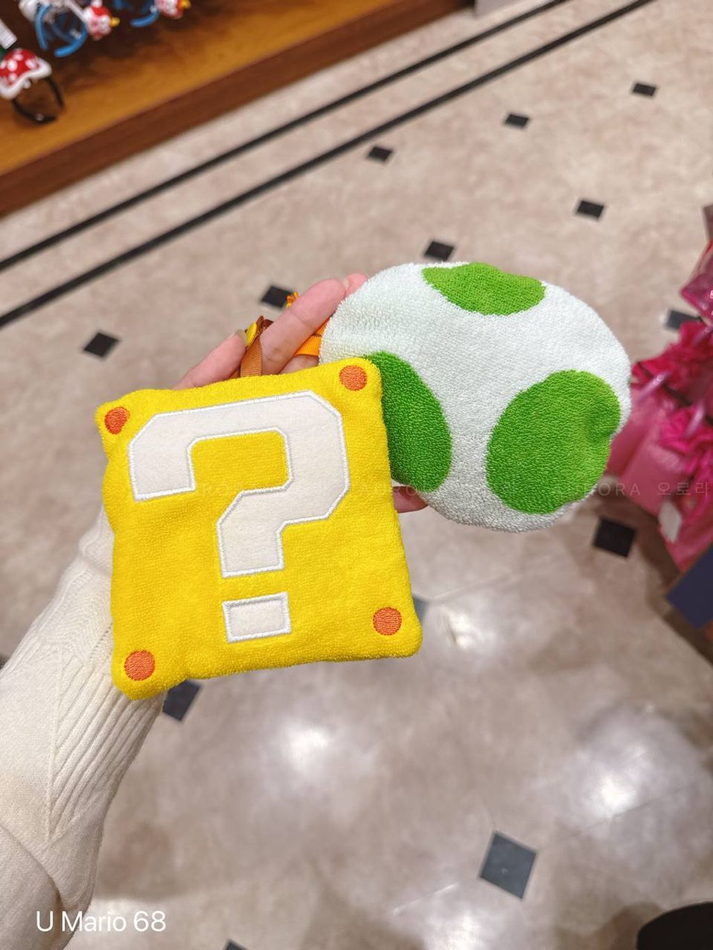 [日本] USJ Mario 68 | 手帕收纳可挂件