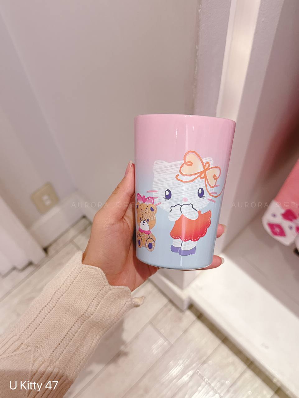 [日本] USJ Kitty 47 | Hello Kitty 不锈钢杯子