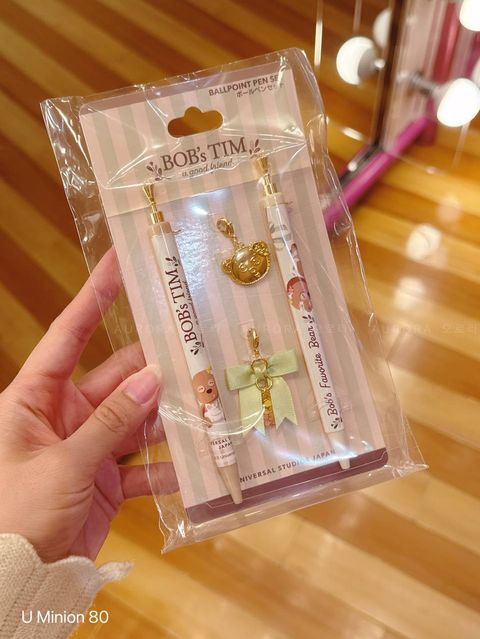 [日本] USJ Minion 80 | Tim 田园风 笔+挂饰套组