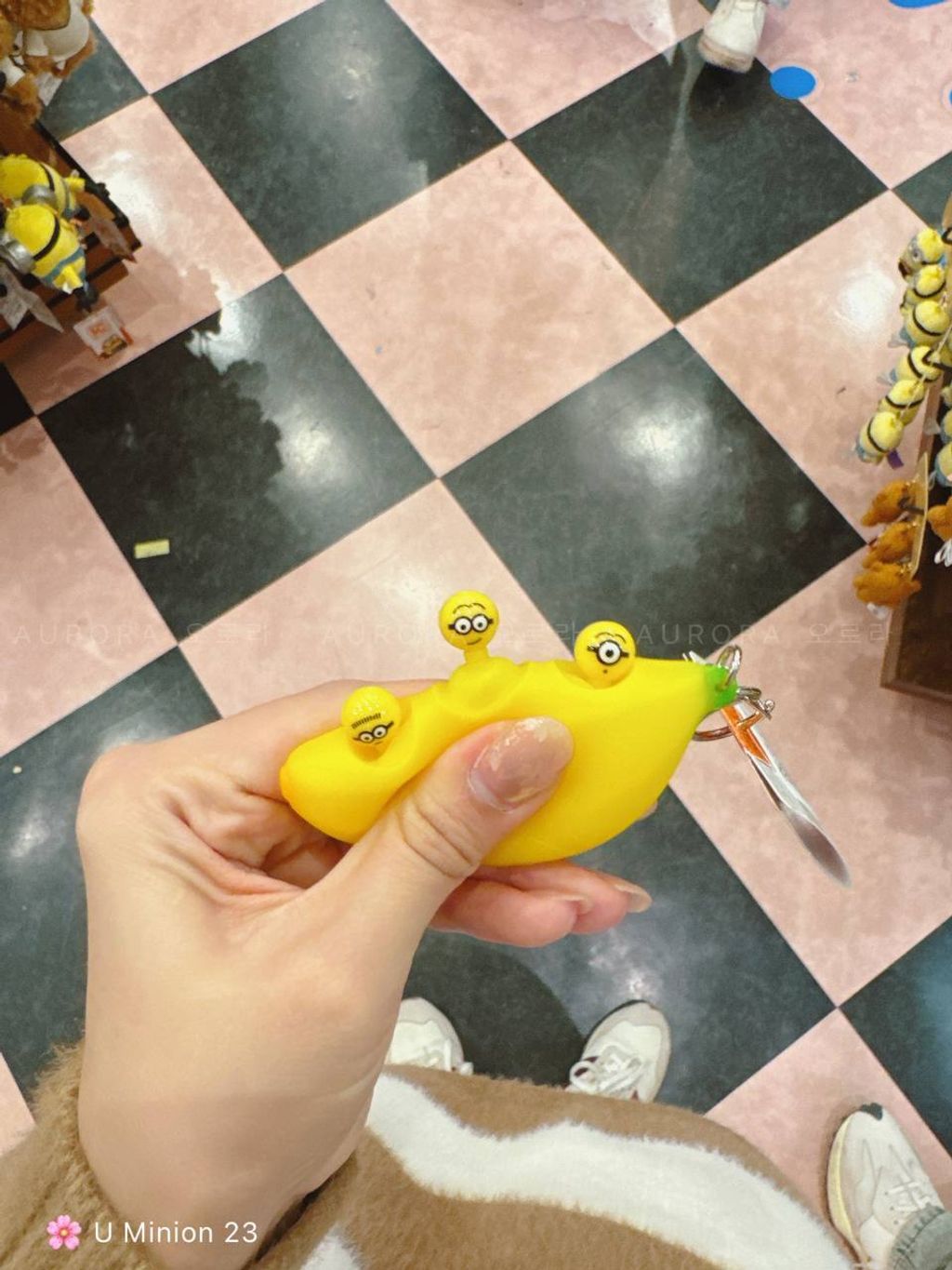 [日本] USJ Minion 23 | Minion Banana 钥匙圈