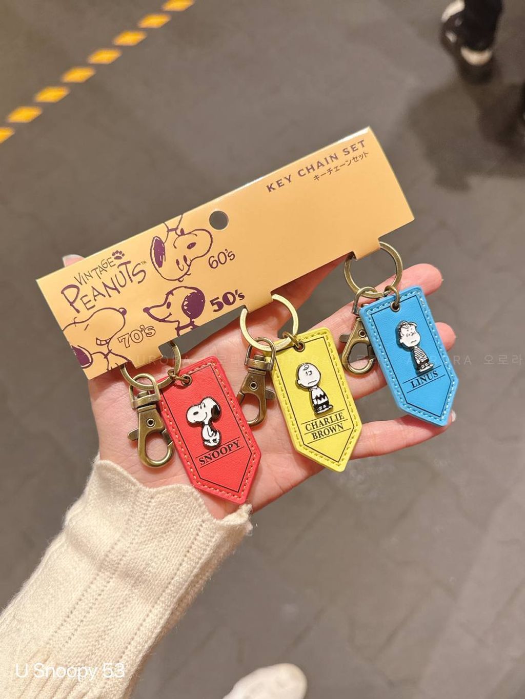 [日本] USJ Snoopy 53 | Snoopy 新款三件套挂件