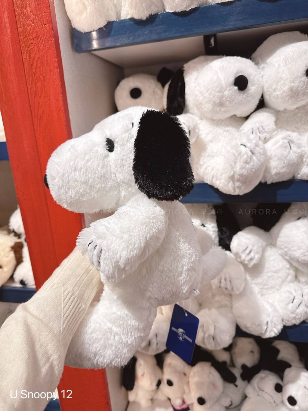 [日本] USJ Snoopy 14 | Snoopy 毛绒趴着小公仔