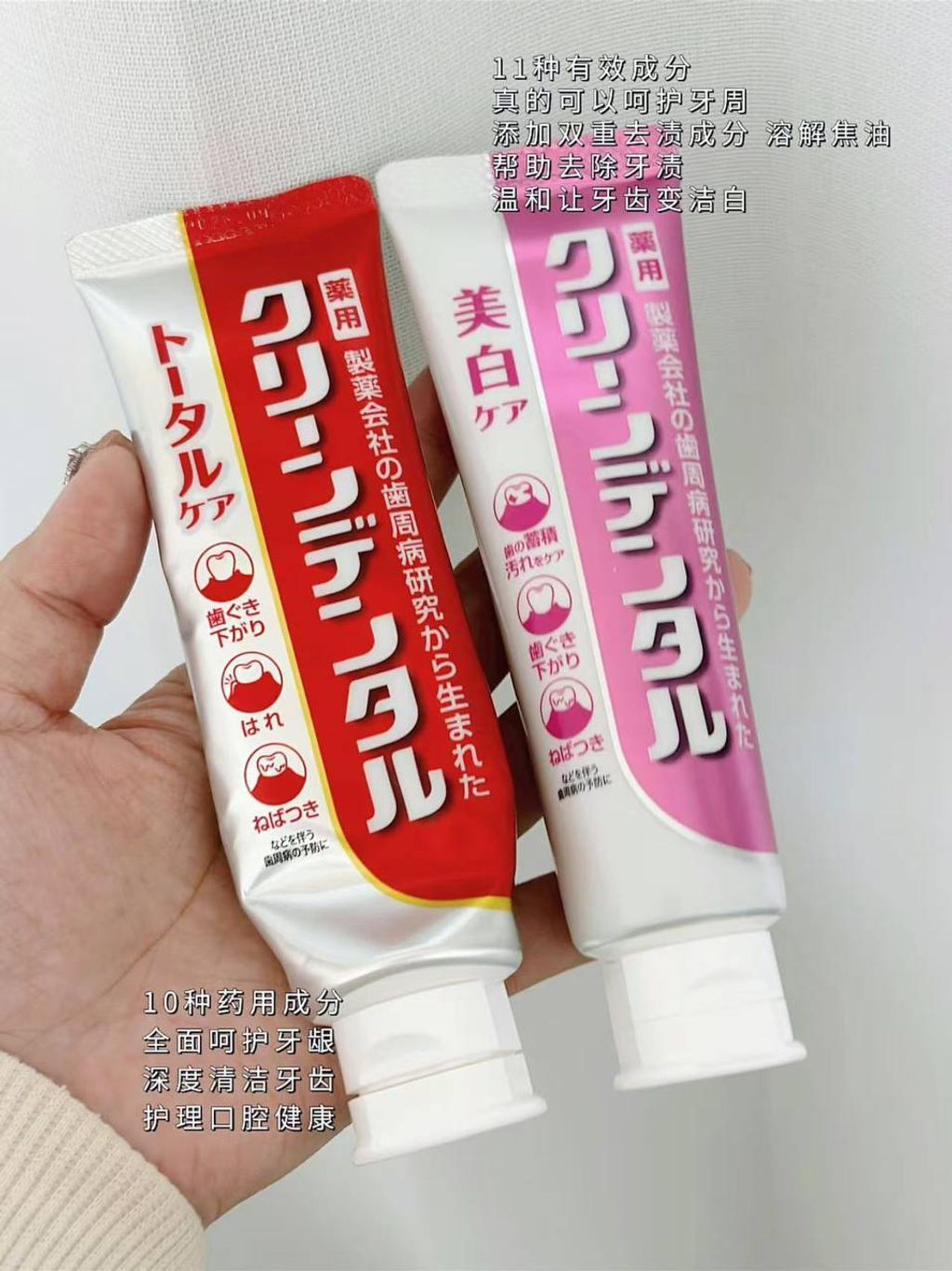 [日本] 第一三共药用牙膏系列