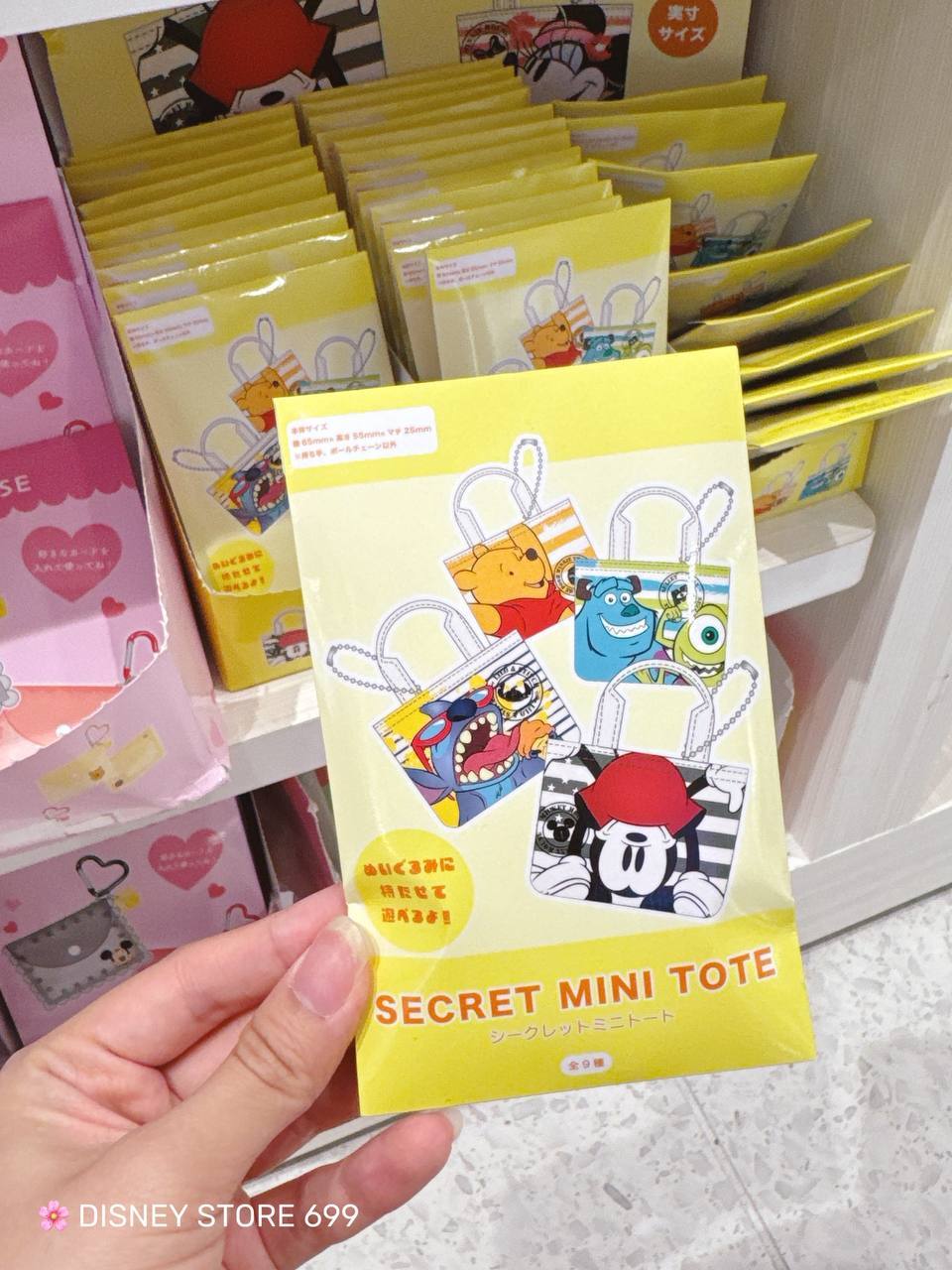 [日本] Disney Store 699 | 迪士尼盲盒迷你手提袋钥匙圈